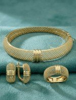 Кольцо из лимонного золота 585 пробы